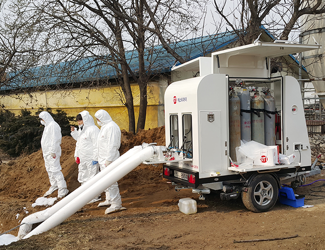 FMD(swine) euthanasia in Cheonan